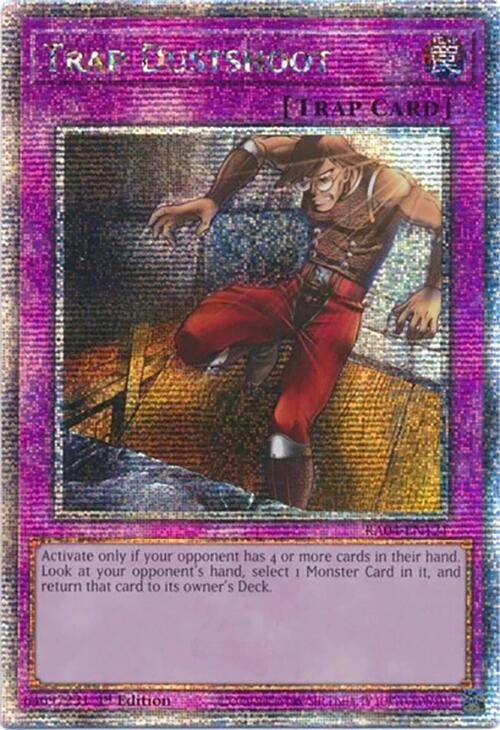 Trap Dustshoot [RA04-EN121] Quarter Century Secret Rare | Pegasus Games WI