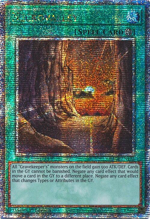 Necrovalley [RA04-EN122] Quarter Century Secret Rare | Pegasus Games WI