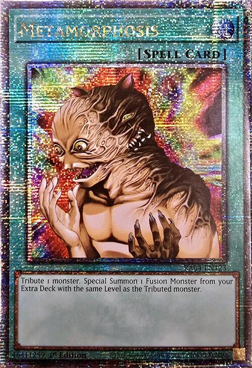 Metamorphosis [RA04-EN123] Quarter Century Secret Rare | Pegasus Games WI