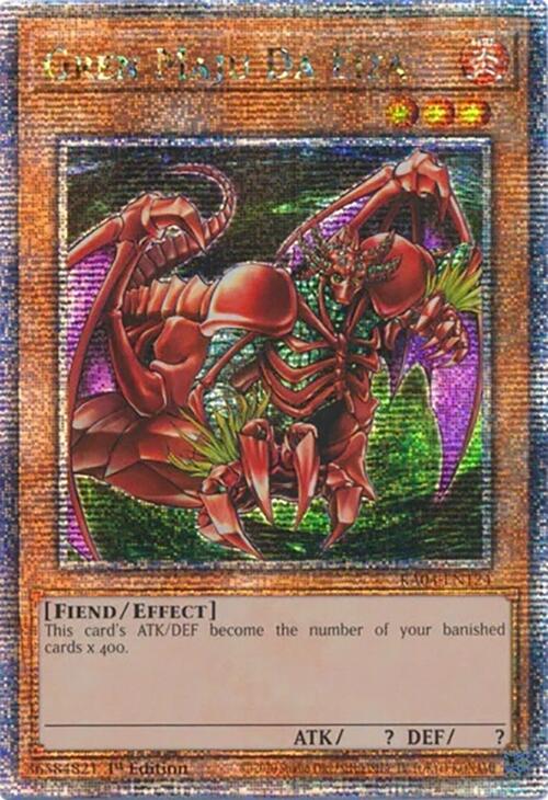 Gren Maju Da Eiza [RA04-EN124] Quarter Century Secret Rare | Pegasus Games WI
