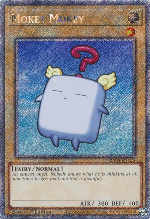Mokey Mokey [RA04-EN126] Platinum Secret Rare | Pegasus Games WI