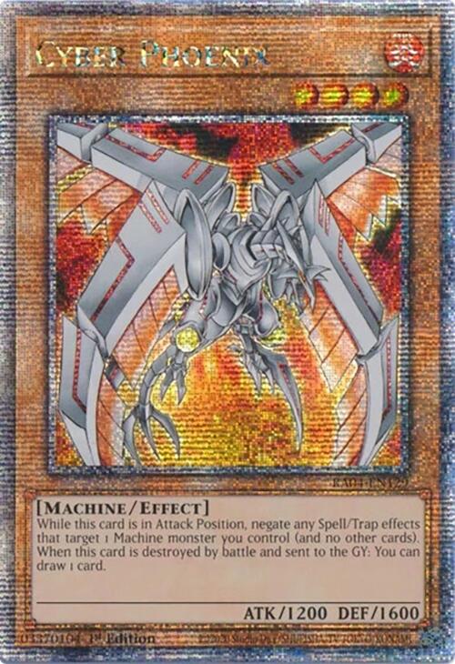Cyber Phoenix [RA04-EN129] Quarter Century Secret Rare | Pegasus Games WI