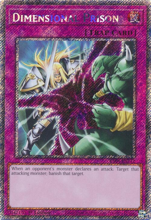 Dimensional Prison [RA04-EN132] Platinum Secret Rare | Pegasus Games WI