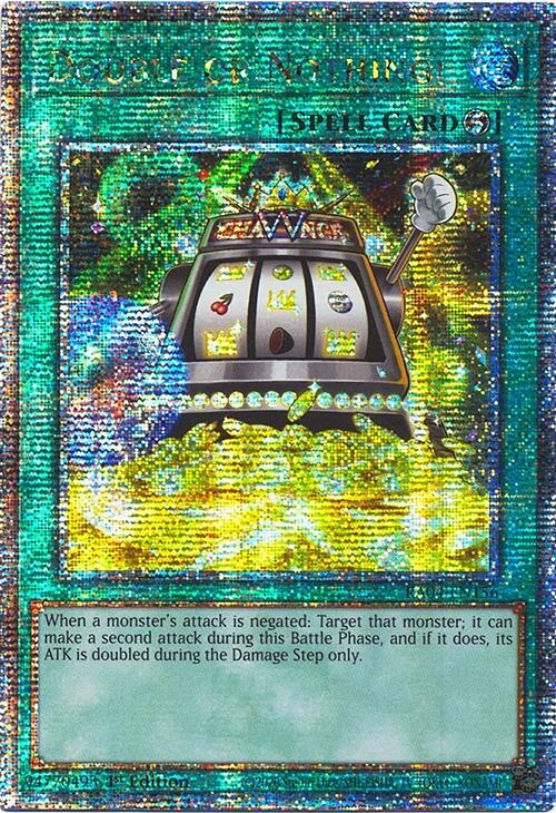 Double or Nothing! [RA04-EN156] Quarter Century Secret Rare | Pegasus Games WI