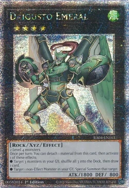 Daigusto Emeral [RA04-EN163] Quarter Century Secret Rare | Pegasus Games WI