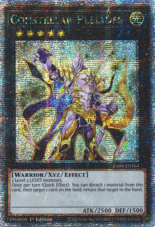 Constellar Pleiades [RA04-EN164] Quarter Century Secret Rare | Pegasus Games WI