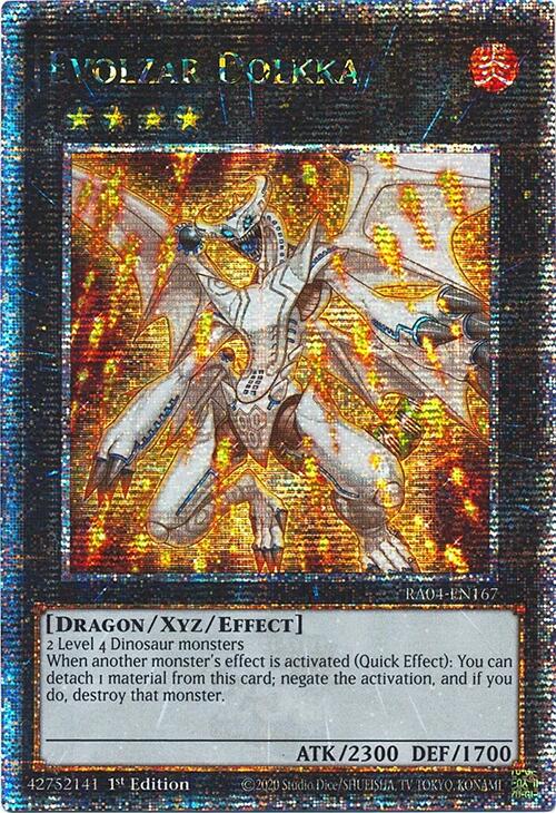 Evolzar Dolkka [RA04-EN167] Quarter Century Secret Rare | Pegasus Games WI