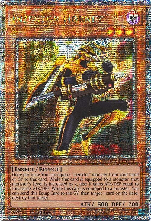 Inzektor Hornet [RA04-EN171] Quarter Century Secret Rare | Pegasus Games WI