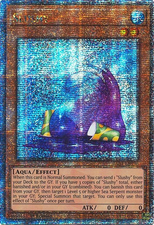 Slushy [RA04-EN196] Quarter Century Secret Rare | Pegasus Games WI