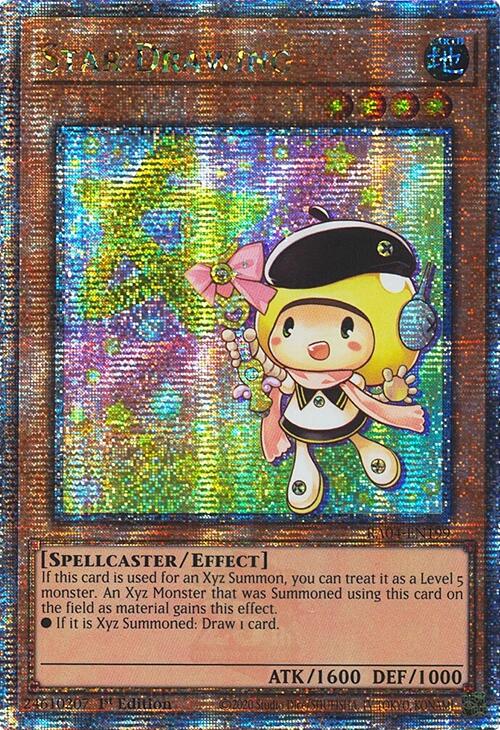Star Drawing [RA04-EN199] Quarter Century Secret Rare | Pegasus Games WI