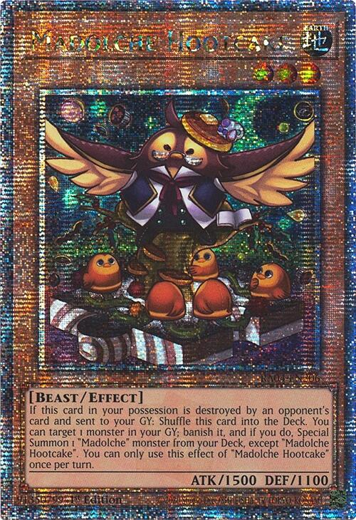 Madolche Hootcake [RA04-EN206] Quarter Century Secret Rare | Pegasus Games WI