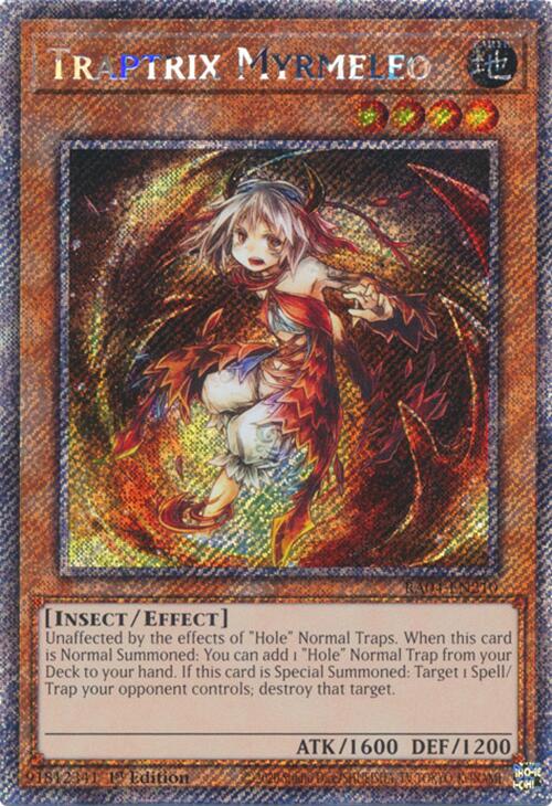 Traptrix Myrmeleo [RA04-EN210] Platinum Secret Rare | Pegasus Games WI