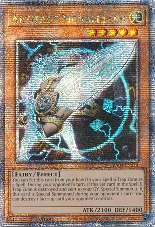 Artifact Moralltach [RA04-EN214] Quarter Century Secret Rare | Pegasus Games WI