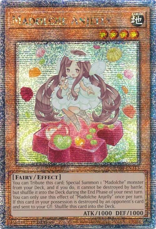 Madolche Anjelly [RA04-EN215] Quarter Century Secret Rare | Pegasus Games WI