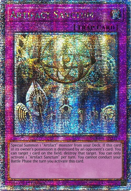 Artifact Sanctum [RA04-EN217] Quarter Century Secret Rare | Pegasus Games WI