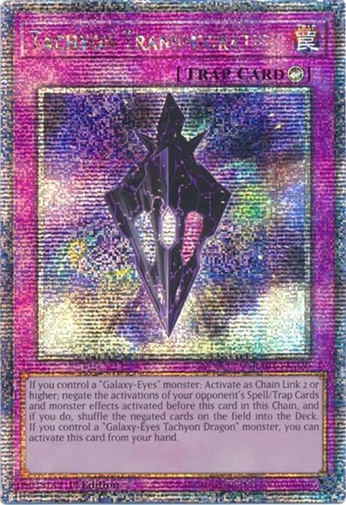 Tachyon Transmigration [RA04-EN220] Quarter Century Secret Rare | Pegasus Games WI