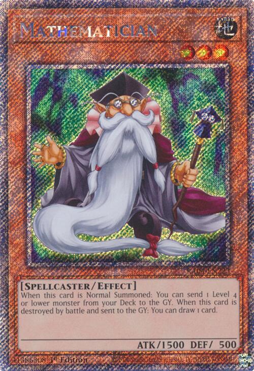 Mathematician [RA04-EN223] Platinum Secret Rare | Pegasus Games WI