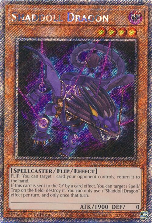 Shaddoll Dragon [RA04-EN228] Platinum Secret Rare | Pegasus Games WI