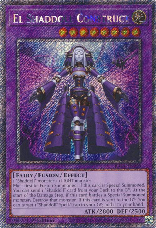 El Shaddoll Construct [RA04-EN229] Platinum Secret Rare | Pegasus Games WI