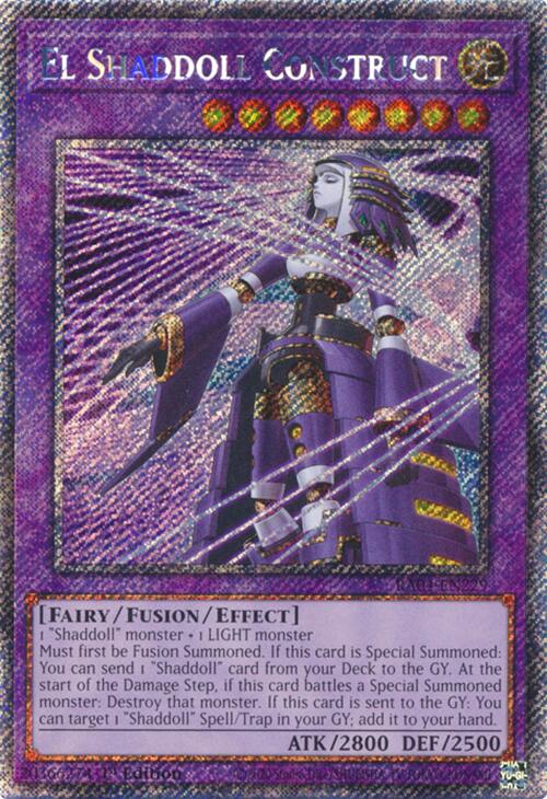 El Shaddoll Construct (Alternate Art) [RA04-EN229] Platinum Secret Rare | Pegasus Games WI