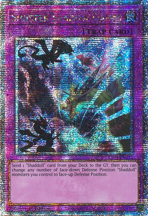 Sinister Shadow Games [RA04-EN232] Quarter Century Secret Rare | Pegasus Games WI