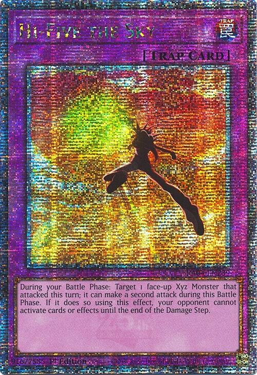 Hi-Five the Sky [RA04-EN239] Quarter Century Secret Rare | Pegasus Games WI