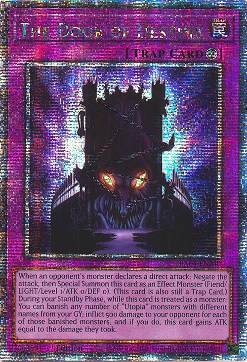 The Door of Destiny [RA04-EN240] Quarter Century Secret Rare | Pegasus Games WI