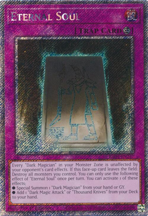 Eternal Soul [RA04-EN247] Platinum Secret Rare | Pegasus Games WI