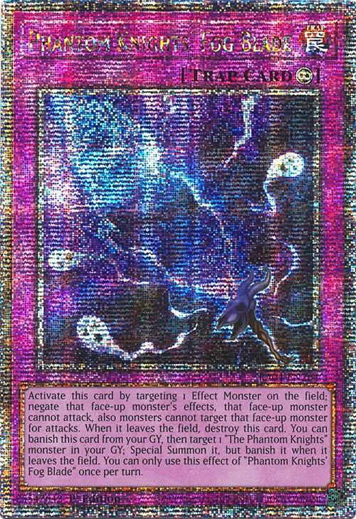 Phantom Knights' Fog Blade [RA04-EN264] Quarter Century Secret Rare | Pegasus Games WI