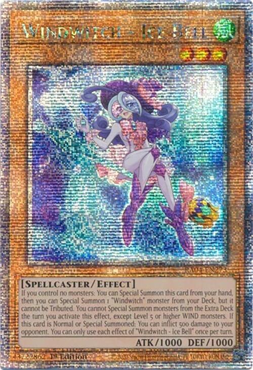 Windwitch - Ice Bell [RA04-EN273] Quarter Century Secret Rare | Pegasus Games WI