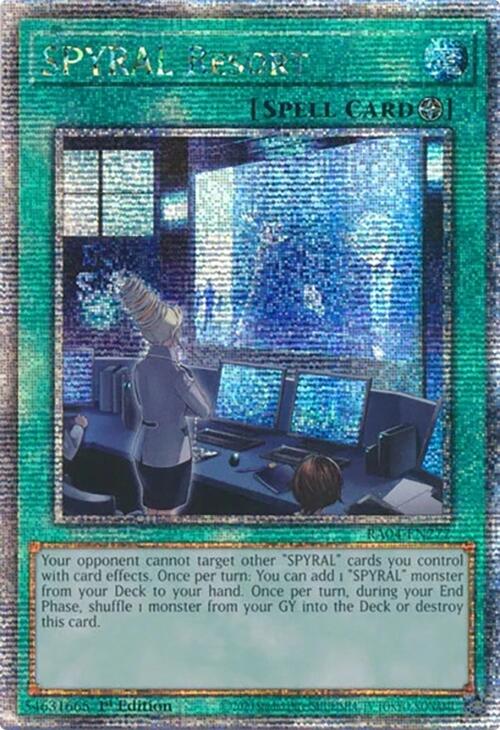 SPYRAL Resort [RA04-EN277] Quarter Century Secret Rare | Pegasus Games WI