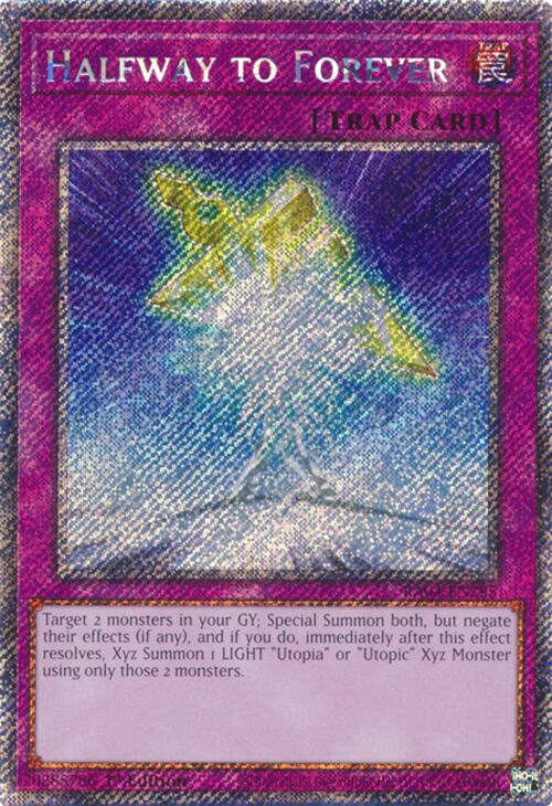 Halfway to Forever [RA04-EN285] Platinum Secret Rare | Pegasus Games WI