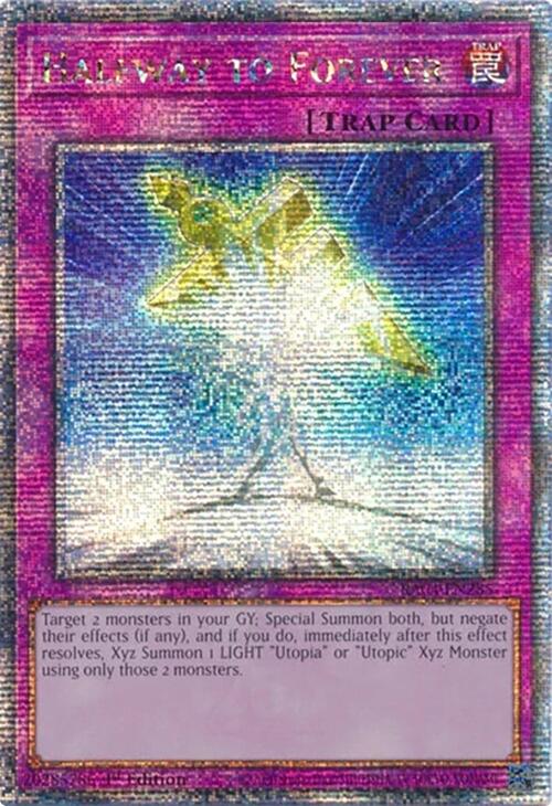 Halfway to Forever [RA04-EN285] Quarter Century Secret Rare | Pegasus Games WI