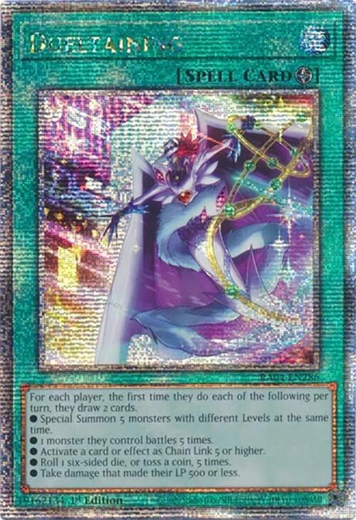 Dueltaining [RA04-EN286] Quarter Century Secret Rare | Pegasus Games WI