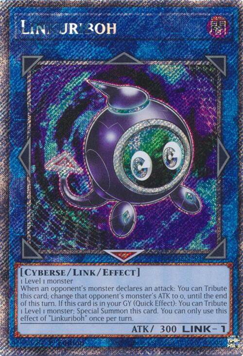 Linkuriboh [RA04-EN291] Platinum Secret Rare | Pegasus Games WI