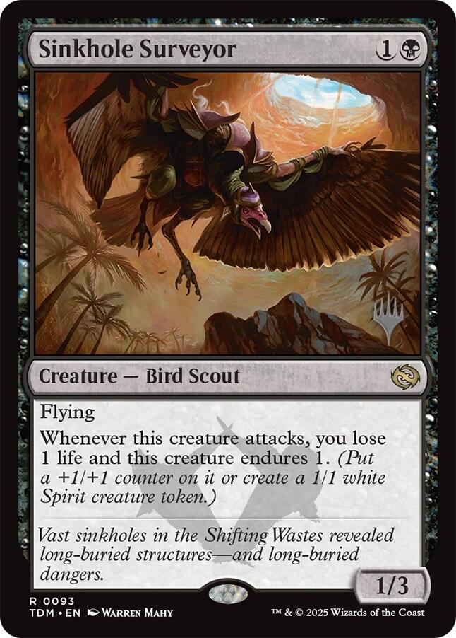 Sinkhole Surveyor [Tarkir: Dragonstorm Promos] | Pegasus Games WI