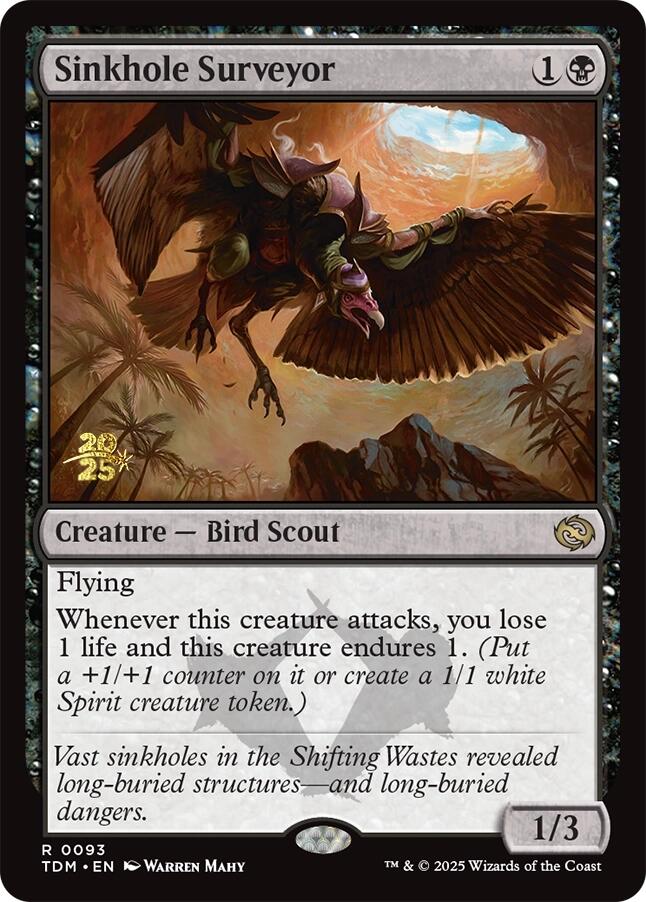 Sinkhole Surveyor [Tarkir: Dragonstorm Prerelease Promos] | Pegasus Games WI