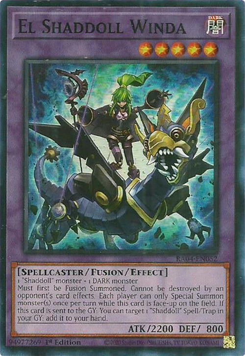 El Shaddoll Winda [RA04-EN052] Super Rare | Pegasus Games WI
