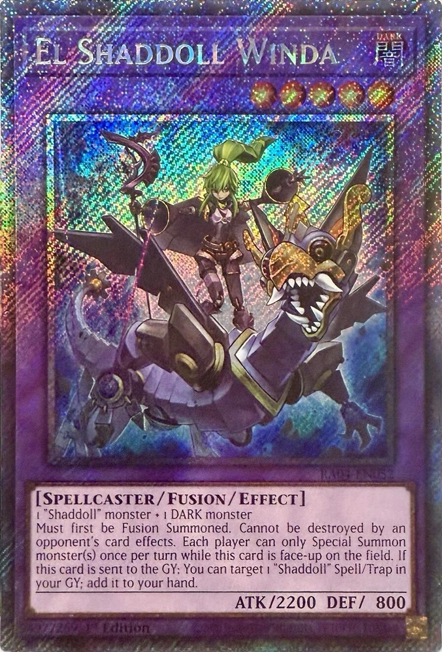 El Shaddoll Winda [RA04-EN052] Platinum Secret Rare | Pegasus Games WI