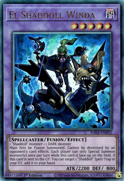 El Shaddoll Winda [RA04-EN052] Prismatic Ultimate Rare | Pegasus Games WI