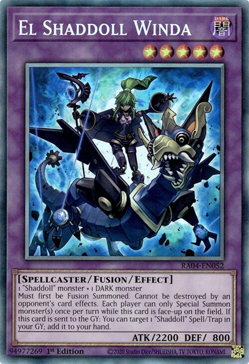 El Shaddoll Winda [RA04-EN052] Prismatic Collector's Rare | Pegasus Games WI
