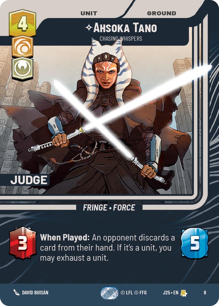Ahsoka Tano - Chasing Whispers (8) (8) [Judge Promos] | Pegasus Games WI