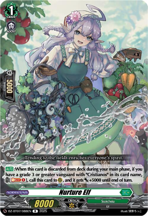 Nurture Elf (DZ-BT07/088EN) [DZ-BT07: Moon Fangs & Cerulean Blaze] | Pegasus Games WI