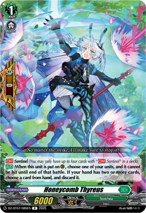 Honeycomb Thyreus (DZ-BT07/089EN) [DZ-BT07: Moon Fangs & Cerulean Blaze] | Pegasus Games WI