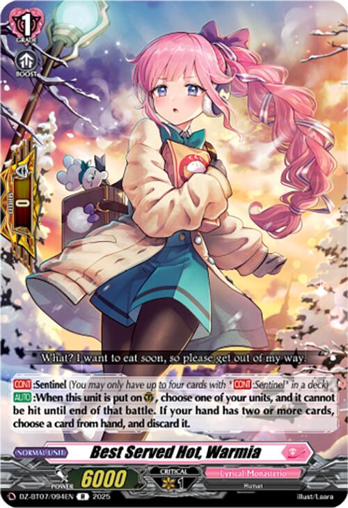 Best Served Hot, Warmia (DZ-BT07/094EN) [DZ-BT07: Moon Fangs & Cerulean Blaze] | Pegasus Games WI
