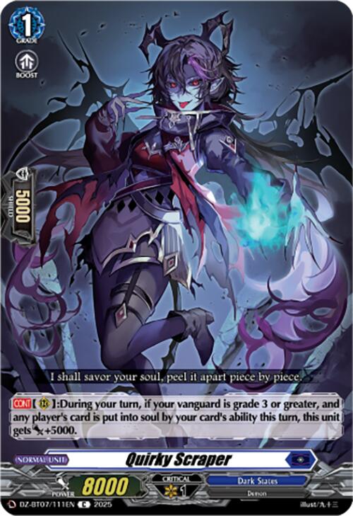 Quirky Scraper (DZ-BT07/111EN) [DZ-BT07: Moon Fangs & Cerulean Blaze] | Pegasus Games WI