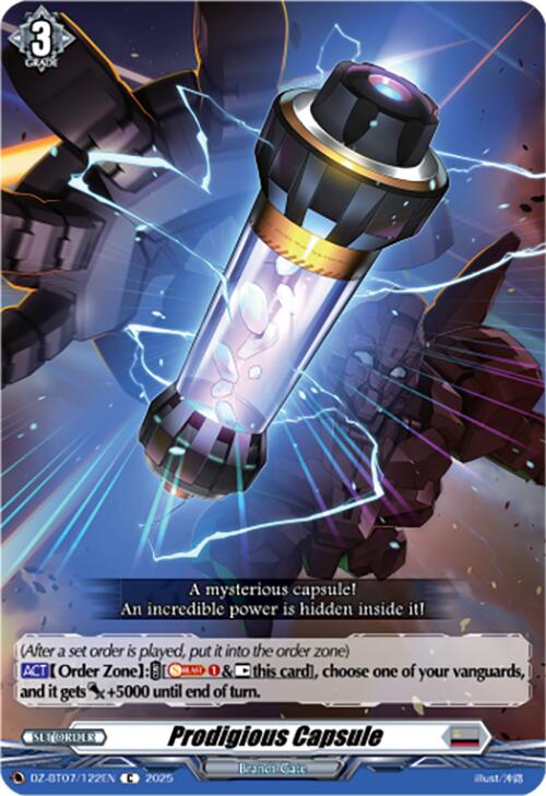 Prodigious Capsule (DZ-BT07/122EN) [Moon Fangs & Cerulean Blaze] | Pegasus Games WI