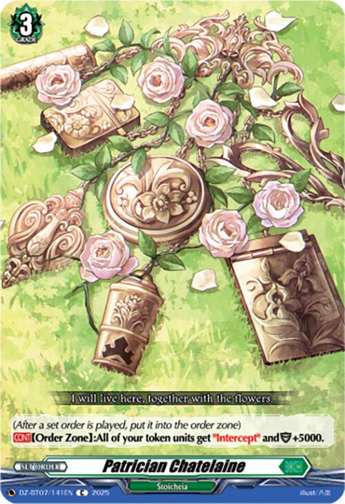 Patrician Chatelaine (DZ-BT07/141EN) [Moon Fangs & Cerulean Blaze] | Pegasus Games WI