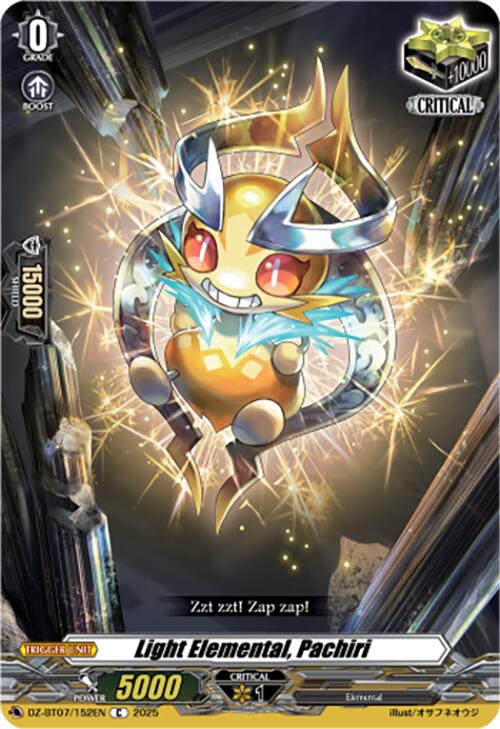 Light Elemental, Pachiri (DZ-BT07/152EN) [DZ-BT07: Moon Fangs & Cerulean Blaze] | Pegasus Games WI
