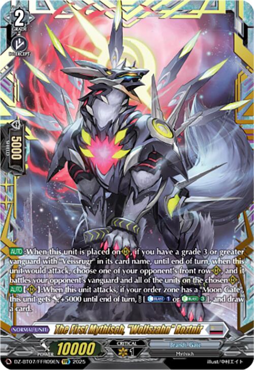The First Mythisch, "Wolfszahn" Roztnir (DZ-BT07/FFR09EN) [DZ-BT07: Moon Fangs & Cerulean Blaze] | Pegasus Games WI